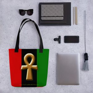 The True World Order "Ankh Key of Life" Tote bag, Multi-Colors