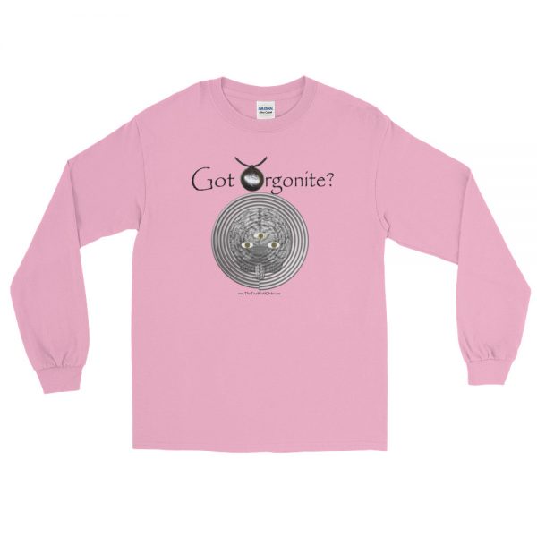 The True World Order "Got Orgonite?" Long Sleeve T-Shirt, Lighter Colors - Image 6