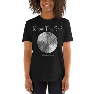 The True World Order "Know Thy Self" Unisex T-Shirt, Black