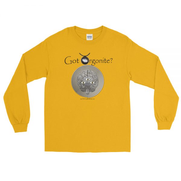The True World Order "Got Orgonite?" Long Sleeve T-Shirt, Lighter Colors - Image 5