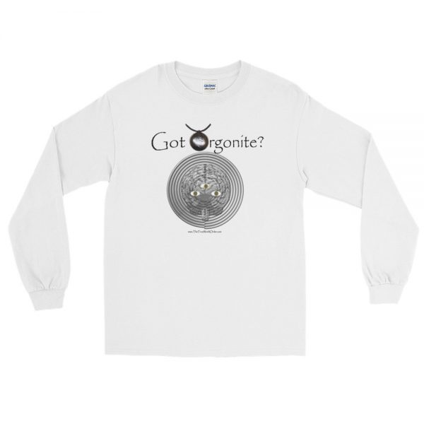 The True World Order "Got Orgonite?" Long Sleeve T-Shirt, Lighter Colors