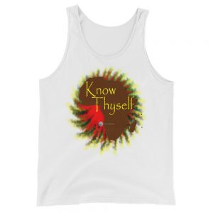 The True World Order "Know Thyself, Africa" Unisex Jersey Tank with Tear Away Label, White
